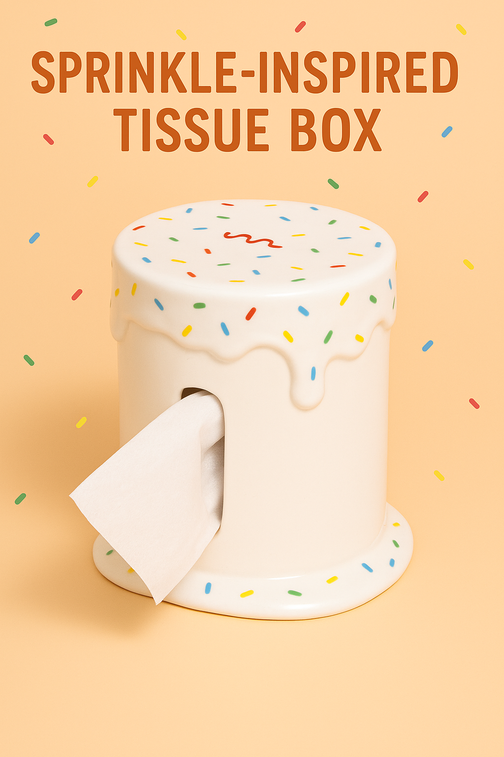 Sprinkle-Inspired Tissue Box