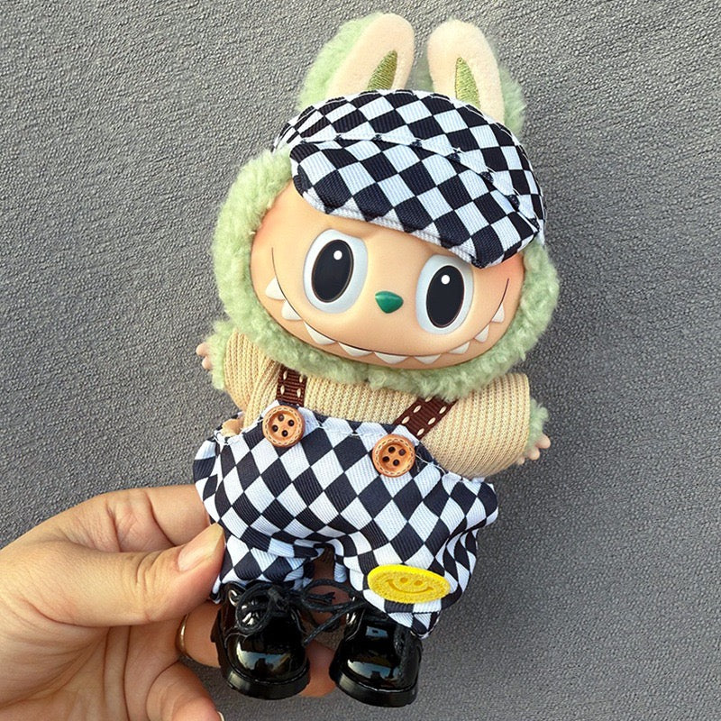 Handmade Labubu Doll Clothes | Custom Outfits for 17cm Dolls