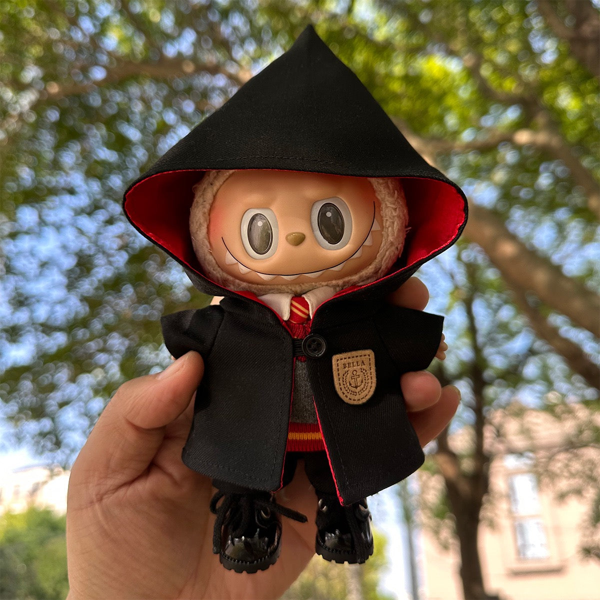 Labubu Wizard Magic Academy Outfit Design (for 17cm Doll)
