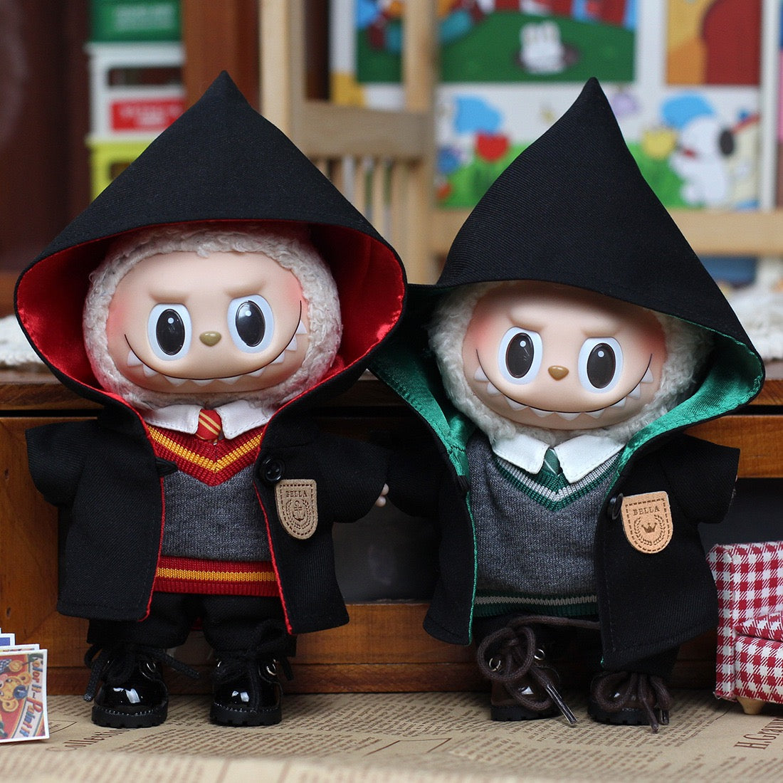 Labubu Wizard Magic Academy Outfit Design (for 17cm Doll)