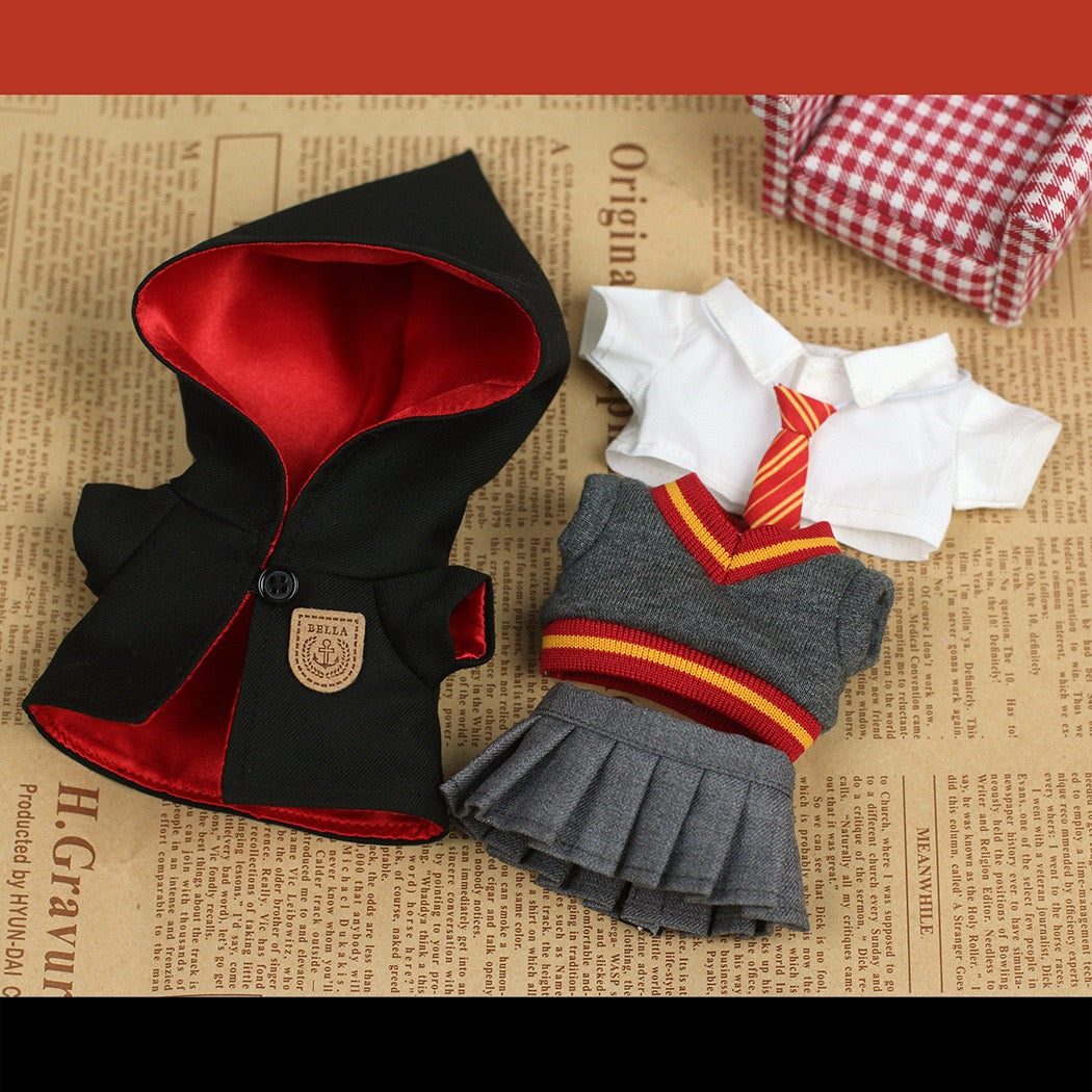 Labubu Wizard Magic Academy Outfit Design (for 17cm Doll)