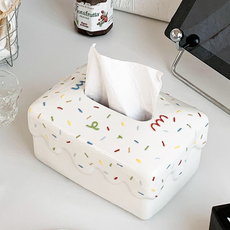Sprinkle-Inspired Tissue Box