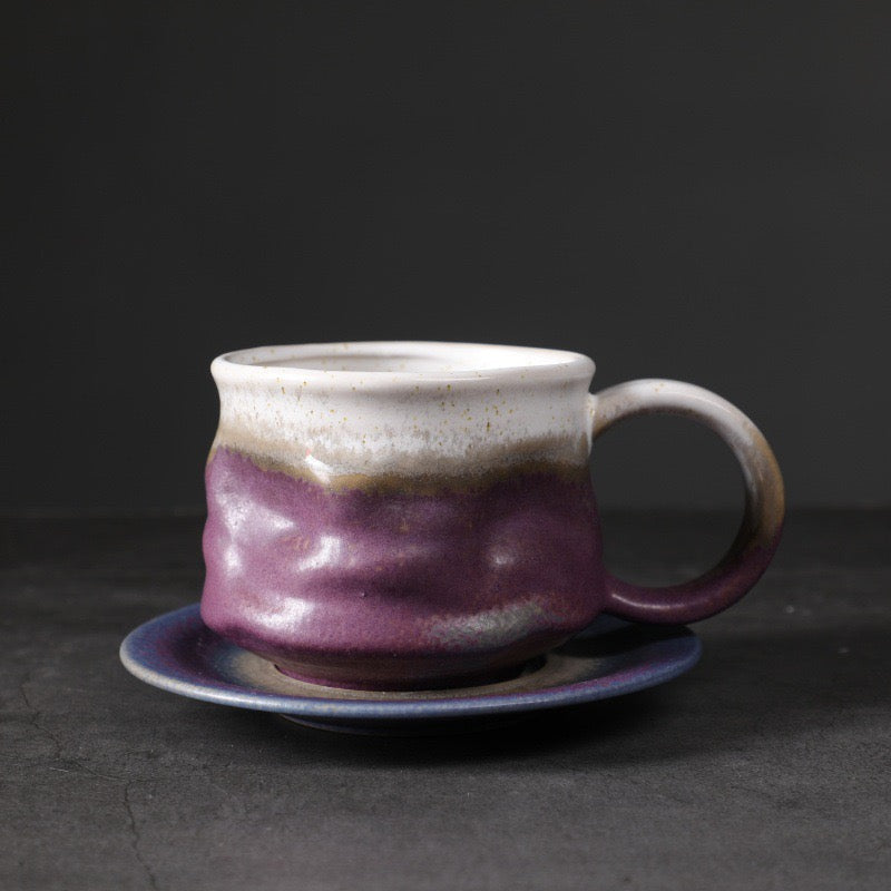 235 Asymmetric Curve Ceramic Cup