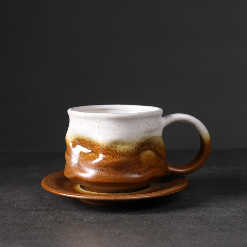 235 Asymmetric Curve Ceramic Cup