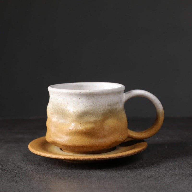 235 Asymmetric Curve Ceramic Cup
