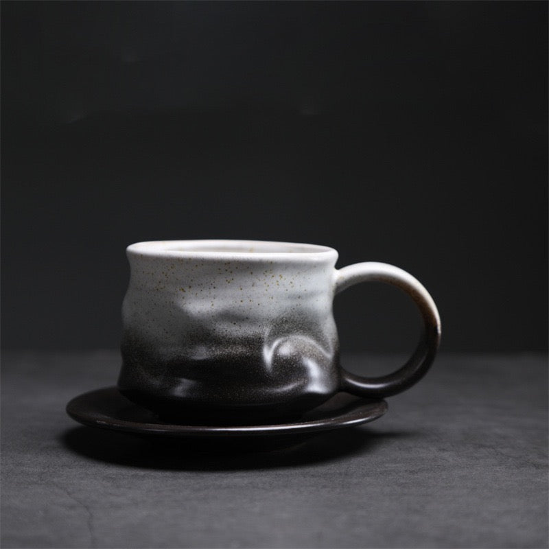 235 Asymmetric Curve Ceramic Cup