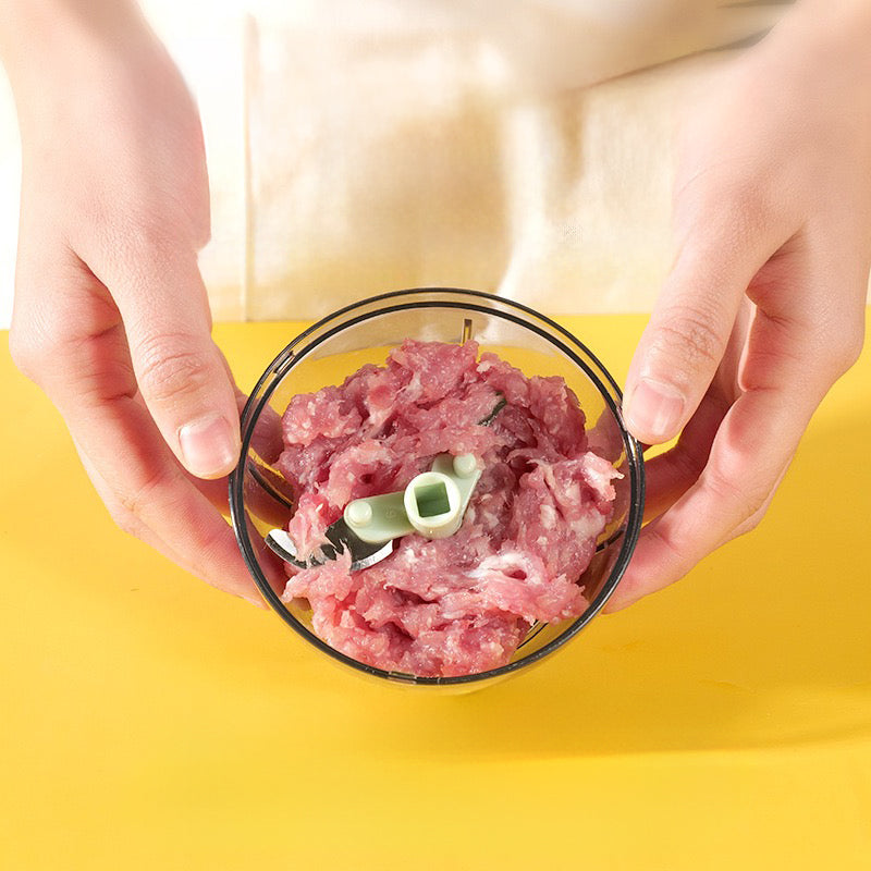 Manual Garlic Chopper / Hand-Pulled Food Mincer