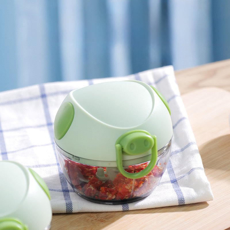Manual Garlic Chopper / Hand-Pulled Food Mincer