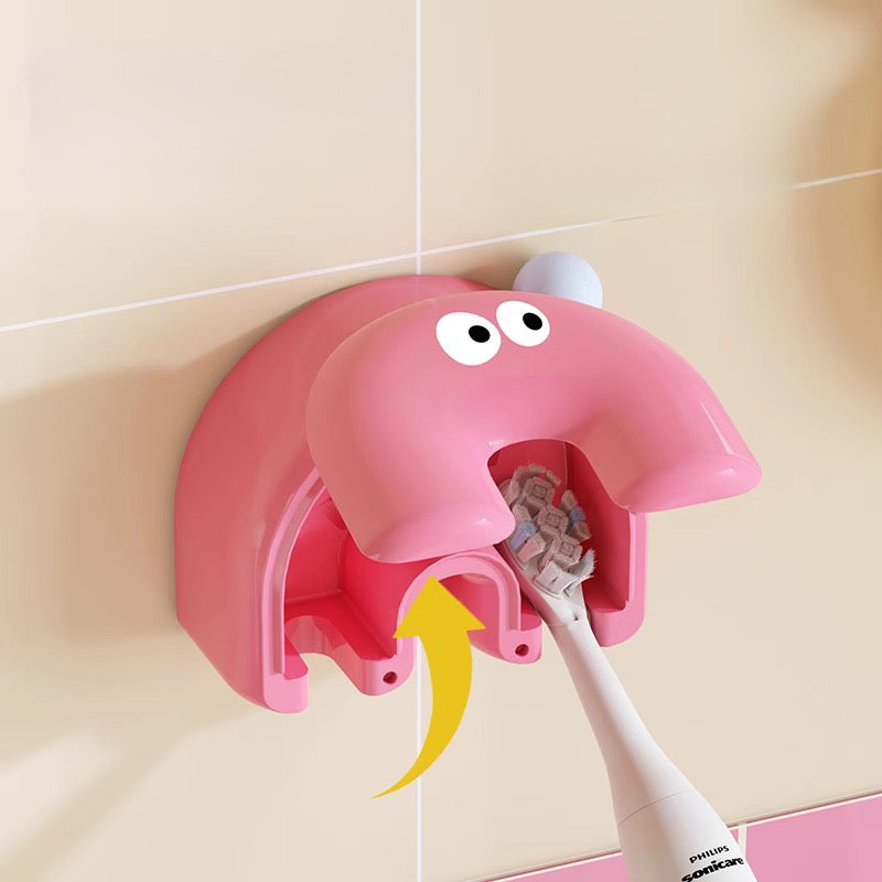 Rainbow Dopamine Suction Toothbrush Holder