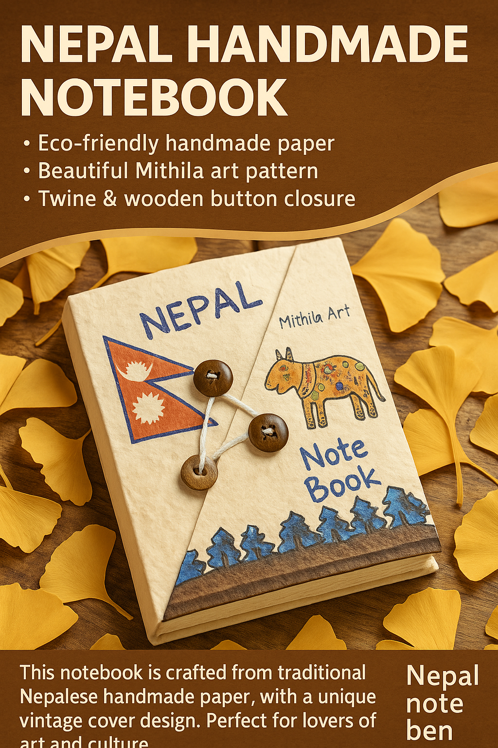 Nepal Handmade Notebook