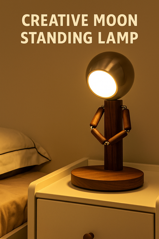 Creative Moon Standing Lamp