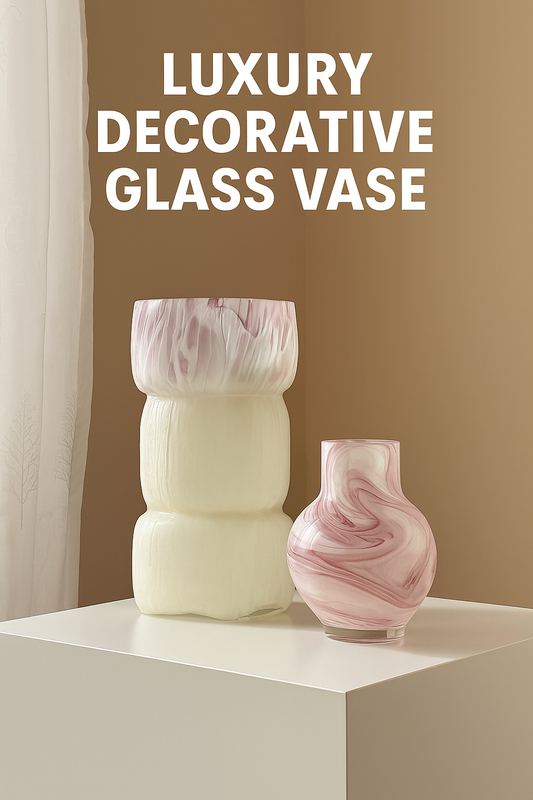 Luxury Decorative Glass Vase