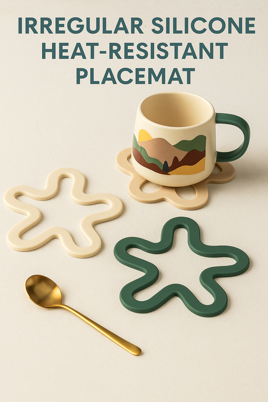 Irregular Silicone Heat-Resistant Placemat