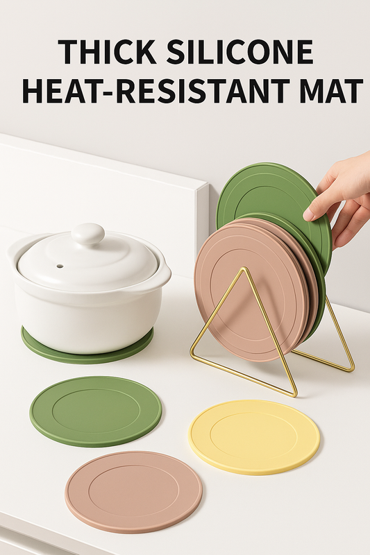 Thick Silicone Heat-Resistant Mat