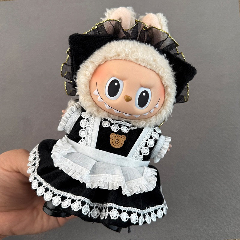 Handmade Labubu Doll Clothes | Custom Outfits for 17cm Dolls
