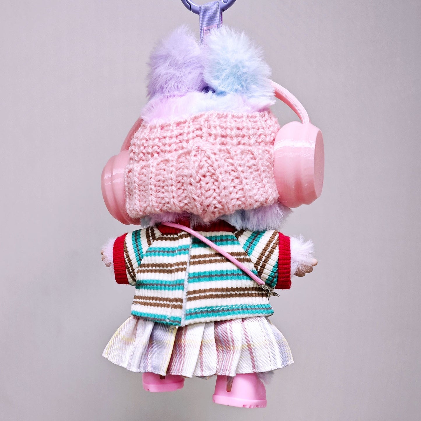 Labubu 17cm Sweet Campus Bunny Outfit Set