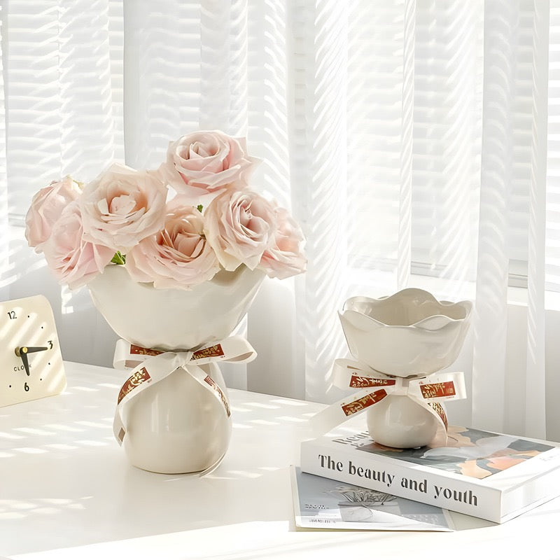Premium Ceramic Flower Vase Decoration
