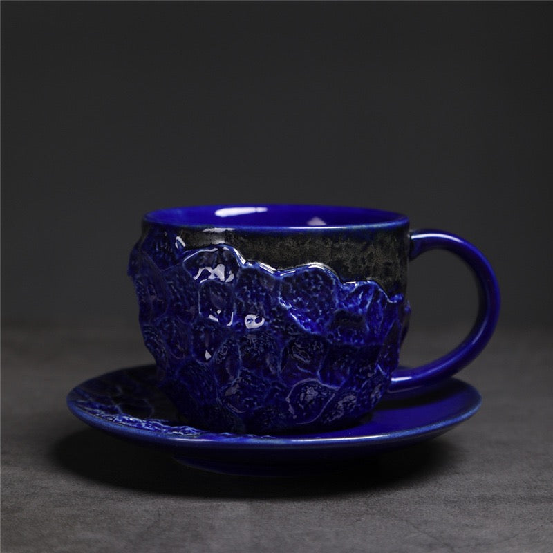 238 Meteor Texture Ceramic Coffee Cup
