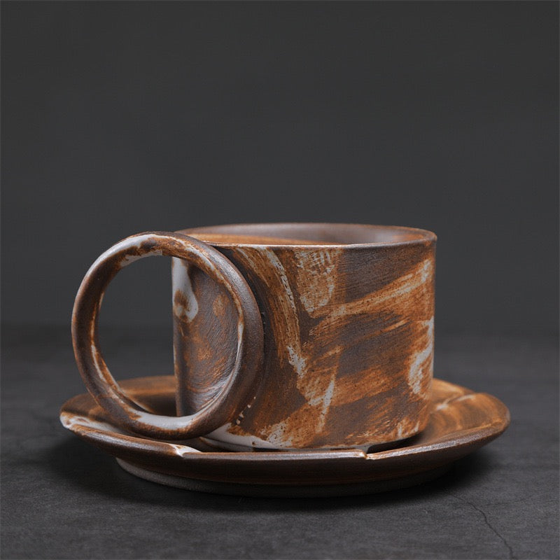 220 Loop Handle Ceramic Cup Set