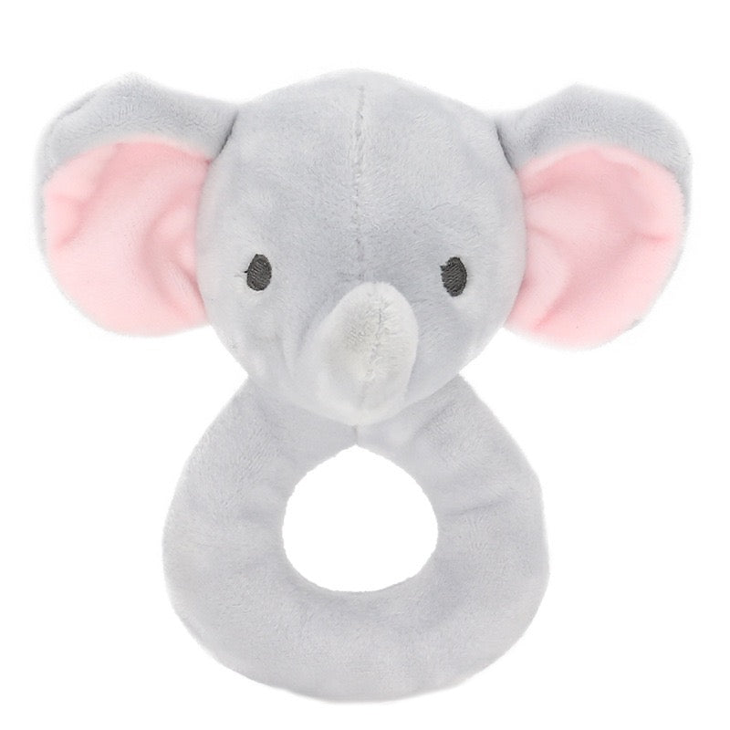 Baby Plush Squeaky Grab Stick & Rattle Toy
