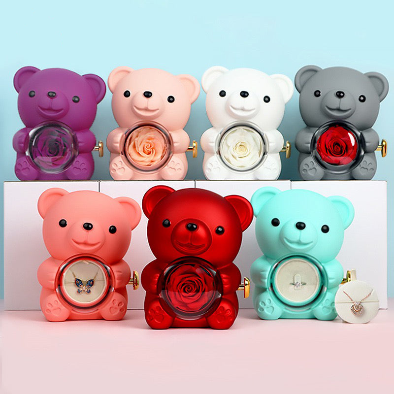 Hugging Bear Jewelry Packaging Box